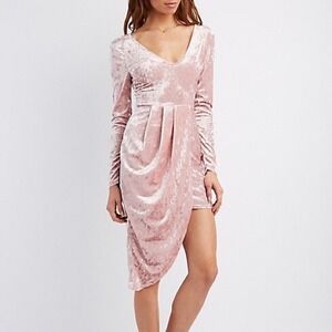 asymmetrical dress charlotte russe Dresses of our dreams  Floral Chiffon Ruffle Asymmetrical Midi Dress and  more available at CR Link in bio to shop  #crgirl